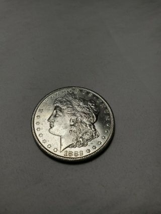 1882 - Cc Gem Bu,  Uncirculated Morgan Silver Dollar With Reflective Surfaces