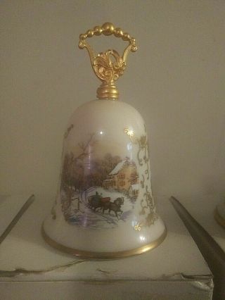 CURRIER & IVES CHRISTMAS BELLS 1976 - 1982 3