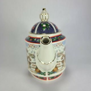Sadler Twelve Days Of Christmas Ceramic Teapot England 2