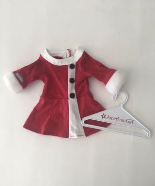 American Girl Doll Santa’s Helper Christmas Dress Red & White Outfit - Retired 2