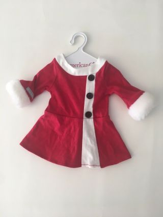 American Girl Doll Santa’s Helper Christmas Dress Red & White Outfit - Retired 3