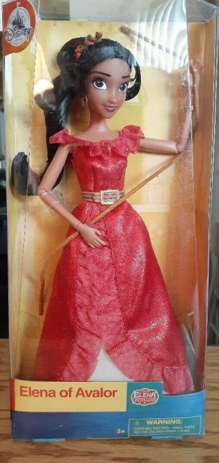 Disney Store Exclusive Princess Elena Of Avalor Classic Doll 12