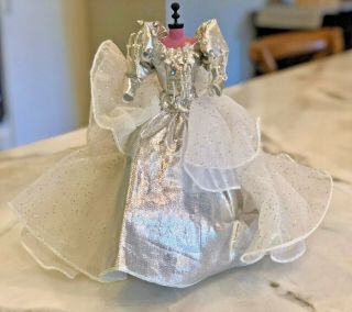 1992 Happy Holidays Barbie Silver Dress Gown