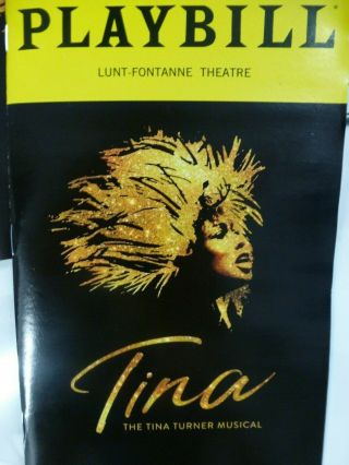 Tina Playbill Tina The Tina Turner Musical Broadway Musical York