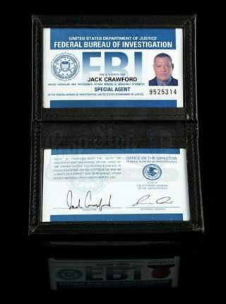 NBC ' s Hannibal Will Graham FBI Wallet ID Cards 4
