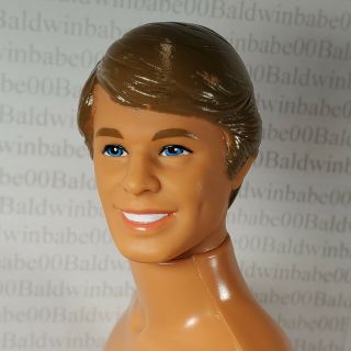 (a32) Nude Ken 1984 Heart Family Dad No Ring Fashion Doll For Ooak