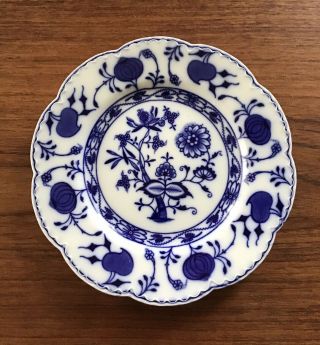 Flow Blue Onion Dinner Plate Johnson Brothers England Holland 10 "