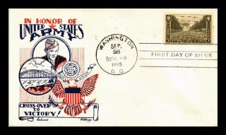 Dr Jim Stamps Us Army First Day Cover Scott 934 Unsealed Fleetwood