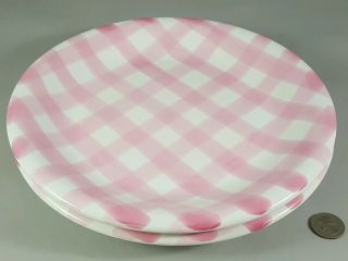 2 Made In Italy Pink Hand Decorated Ceramic Plates Nordstrom