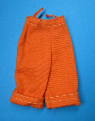 Vintage Barbie Francie - Clam Diggers 1258 Orange Pants