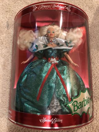 1995 Happy Holidays Special Edition Barbie Nrfb