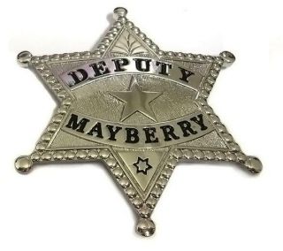 Andy Griffith Barney Fife Deputy Prop Badge Mayberry Don Knotts Tv