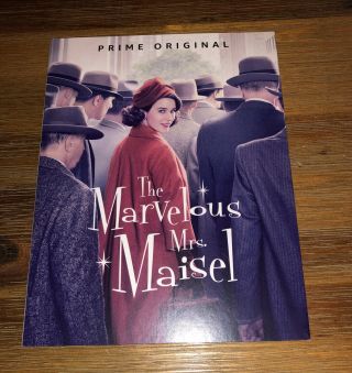 The Marvelous Mrs.  Maisel (2 Dvd Set) Complete Season 1 2018 Fyc Emmy Series