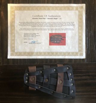 Xena Or Hercules Tv Prop - Leather Guantlet