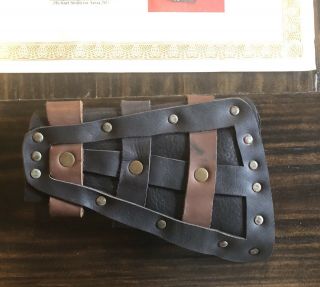 XENA or HERCULES TV Prop - Leather Guantlet 3