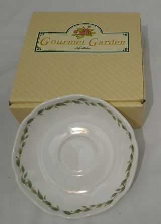 Noritake Gourmet Garden Casual Gourmet 6.  5 " Saucer Plates Nwt