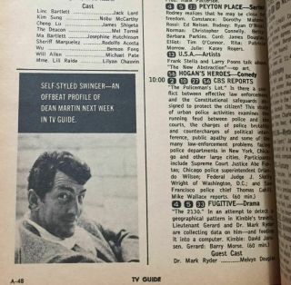 Adam West 1966 Batman Tv Guide (no Label) & The Green Hornet Lp Cover Bonus
