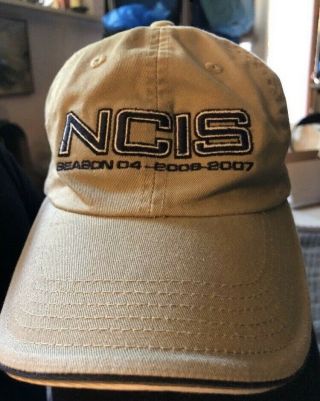 Ncis Tv Series Season 4 2006 - 2007 Ball Cap Hat Cast Film Crew Belisarius