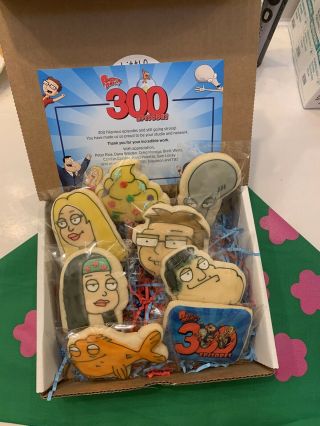 American Dad Nwb 300th Episode Anniversary Collectible Puzzle Cookies Book