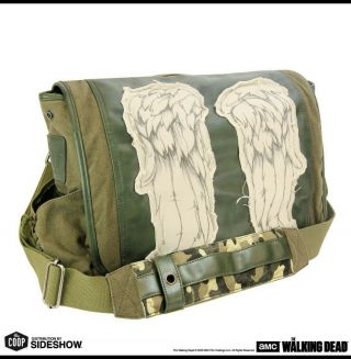 The Walking Dead Daryl Dixon Wings Fatigue Green Messenger Bag