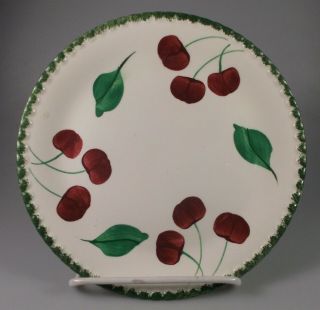 Blue Ridge Southern Pottery Mountain Cherry Luncheon Plate 9 1/4 " -