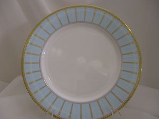 Shinepukur Discovery Light Blue Bone China Salad Plate 8 " Usa