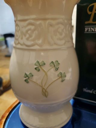 Irish Belleek Vase Liscannor 8 
