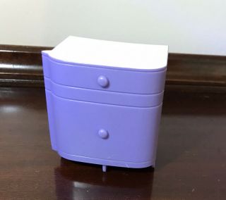 Barbie Dream House Nightstand 2012 Replacement Part Only,  Purple