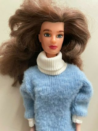 Brooke Shields Doll With Stand.