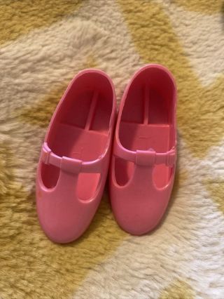 Vintage Doll Shoes Pink 5199 - 01 Doll Shoes Shoes Rubber Dc
