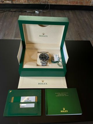 2020 Rolex Submariner 116610LN black bezel Stainless Steel Watch Box & Papers 2