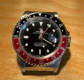 Rolex 16710 Coke Gmt Master Ii Box - Papers - Jubilee Steel Band - Automatic