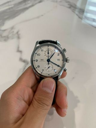 Iwc Portugieser Chronograph Classic 42 Mm Box,  Papers Incl.