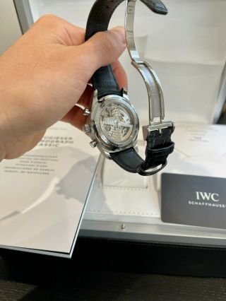 IWC Portugieser Chronograph Classic 42 mm Box,  Papers Incl. 6