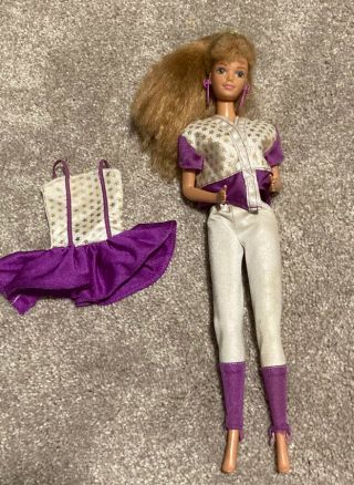Vintage Mattel Barbie & The All - Stars Midge Softball Star 1989