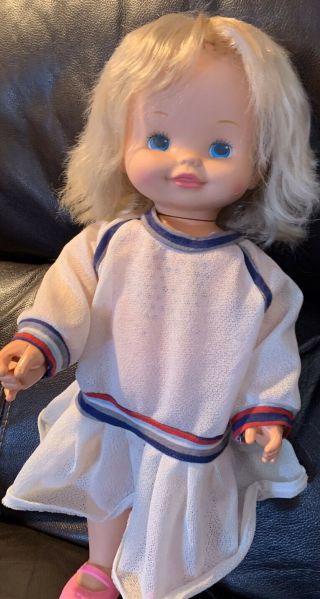 Chatty Patty Doll Mattel 16 " Talks Dressed Vintage 1964