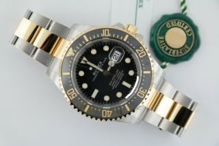 Rolex Sea - Dweller 126603 Two - Tone Black Dial & Bezel 43mm Box & Papers Year 2020