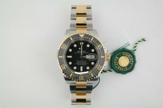 Rolex Sea - Dweller 126603 Two - Tone Black Dial & Bezel 43mm Box & Papers Year 2020 2