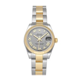 Rolex Datejust Auto 31mm Steel Yellow Gold Ladies Oyster Bracelet Watch178273