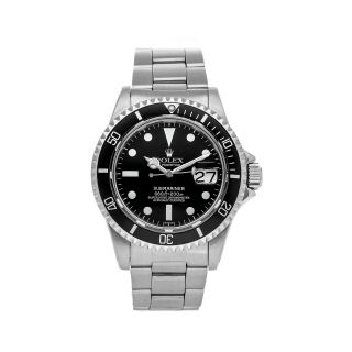 Rolex Submariner Date Auto 40mm Steel Mens Oyster Bracelet Watch 1680