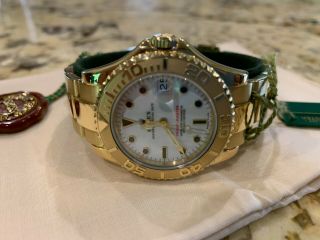 18k Yellow Gold Rolex Yacht - Master 35mm 68628 With Box/papers,  Rolex