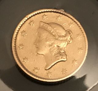 1853 U.  S.  One Dollar Gold