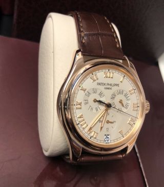 Patek Philippe 5035 Annual Calendar 18k Rose Gold Watch Box/papers 5035r