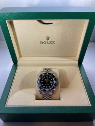 Rolex Gmt Master Ii 126710blnr Batman Stainless Box Papers 2020