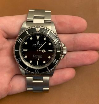 Rolex Submariner 14060m No Date 2 - Liner K Serial From 2000/2001