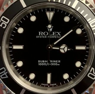 Rolex Submariner 14060M No Date 2 - Liner K Serial From 2000/2001 3