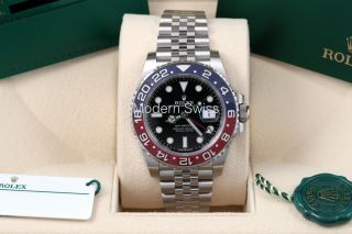 Rolex Gmt - Master Ii Pepsi Style Card/box/papers 126710blro