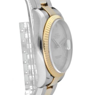 Rolex 116233 Datejust Champagne Roman 18k Yellow Gold Steel Oyster Men ' s Watch 4