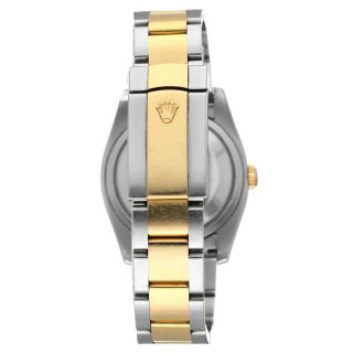 Rolex 116233 Datejust Champagne Roman 18k Yellow Gold Steel Oyster Men ' s Watch 6