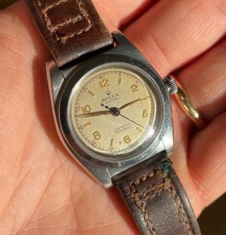 Rare Vintage Rolex Oyster Certified Precision Chronometer Ref.  2765 Watch 1940s